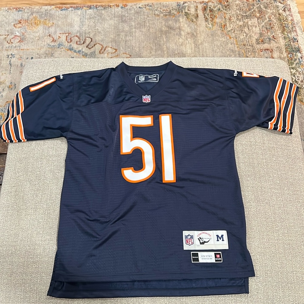 Chicago bears dick Butkus throwback jersey medium